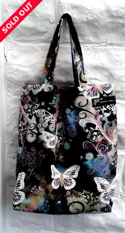 butterfly shopping bag